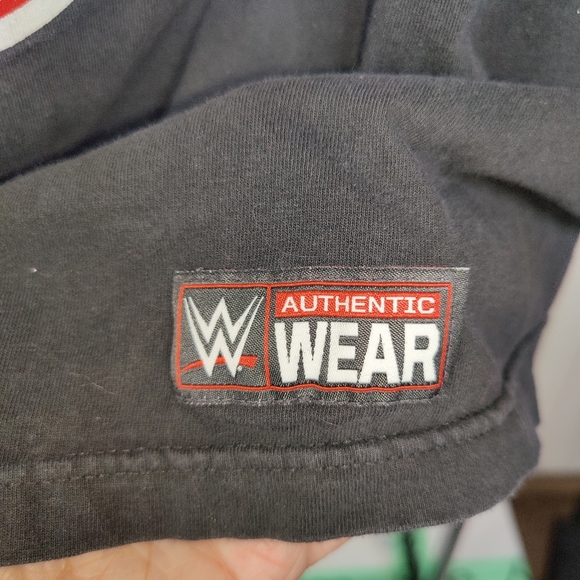 NEVER GIVE UP HLR Black JOHN CENA WWE Authentic T-shirt 2XL - Picture 5 of 6